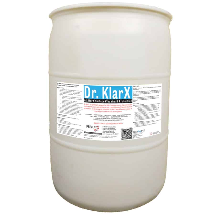 Dr KlarX - The All Hard Surface Cleaner - 55-gallon drum - 16X Concentrate