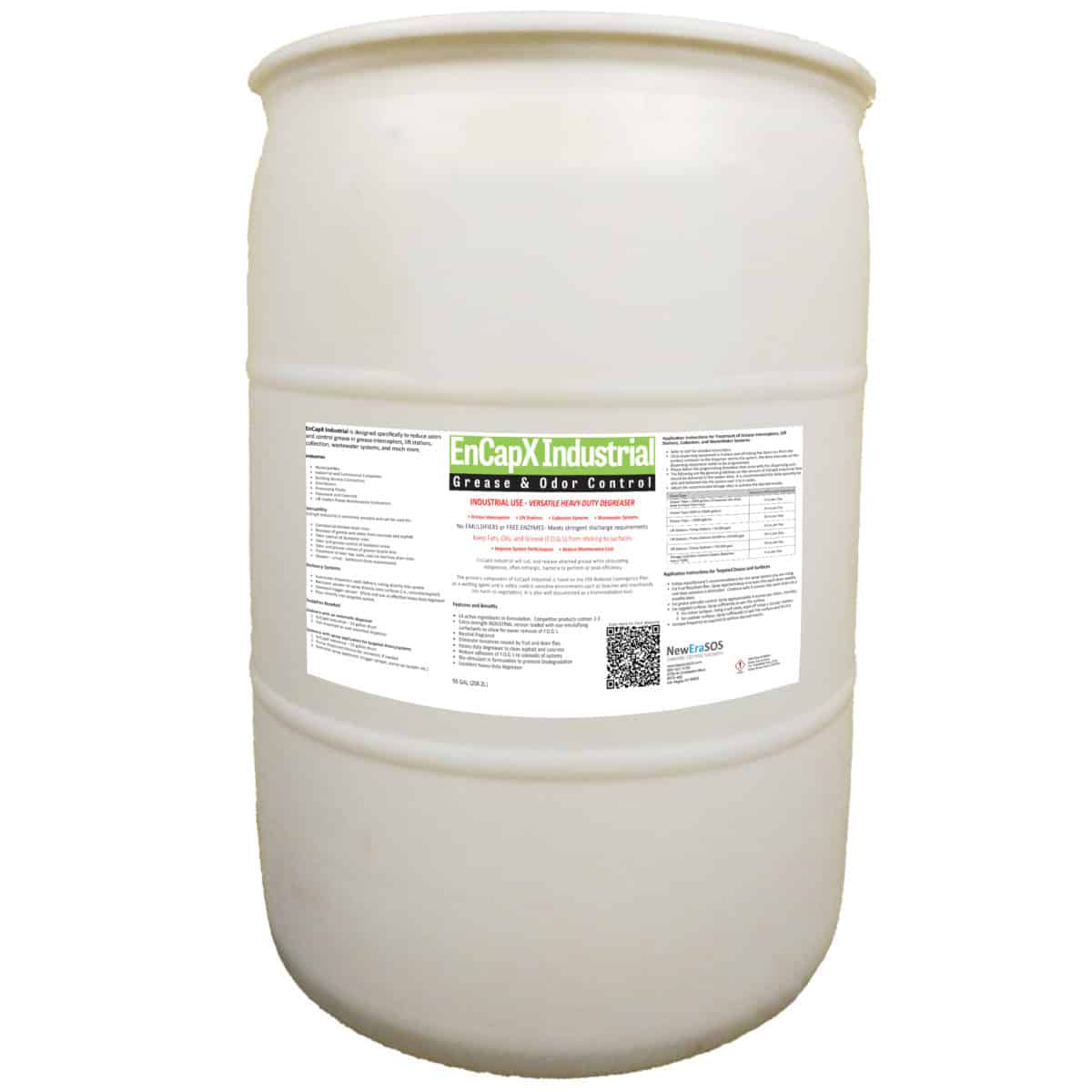 EnCapX Industrial 55-Gallon Drum