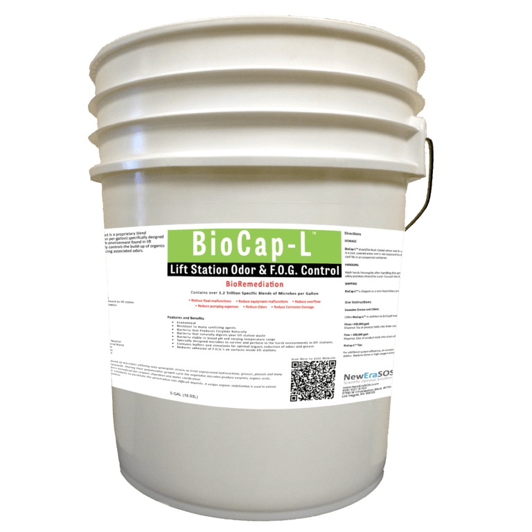 BioCap-L - 5 gallon pail for lift stations