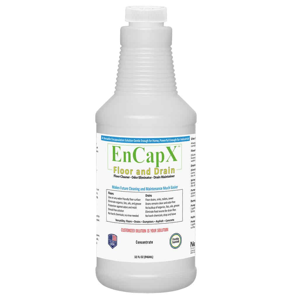 EnCapX™ Floor And Drain Makes 64 Quarts Fats, Oils, & Grease Eater