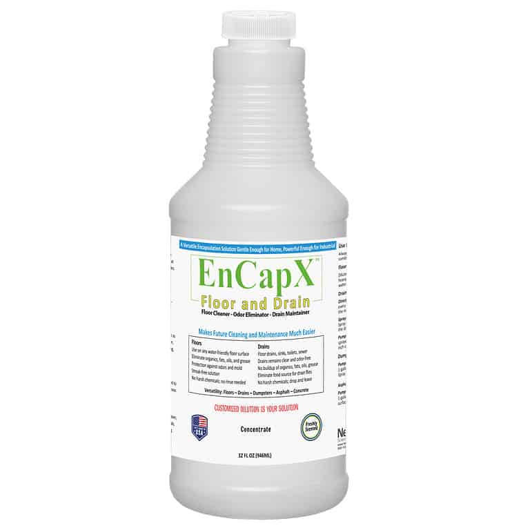 EnCapX Floor and Drian 32oz bottle