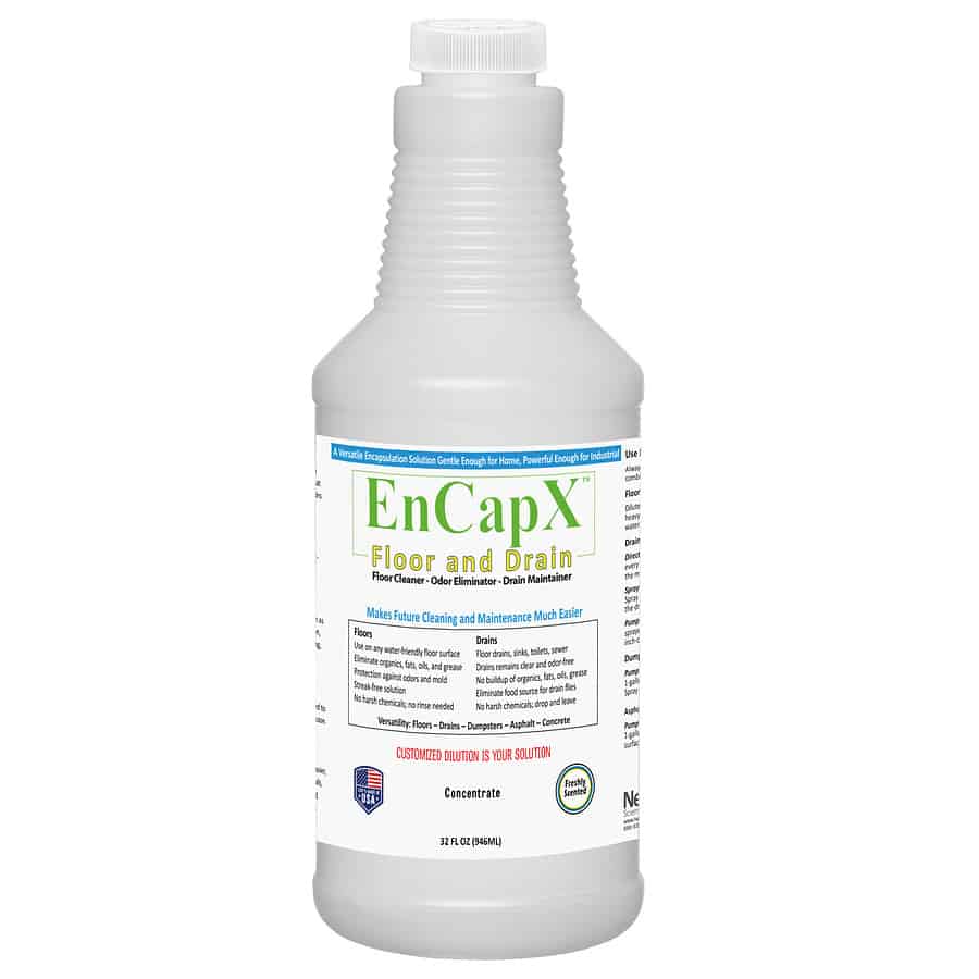 EnCapX Floor and Drian 32oz bottle