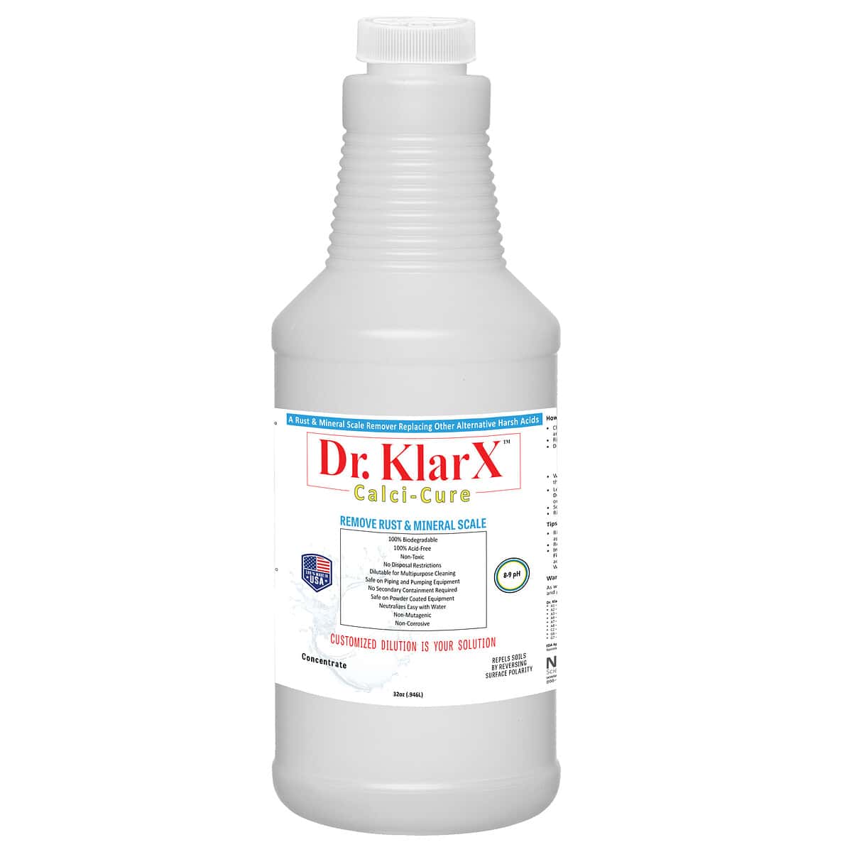 Dr KlarX Caci-Cure 32oz Bottle