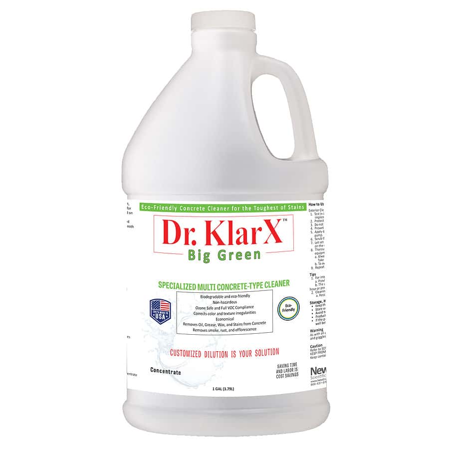 Dr. KlarX Big Green 1-gallon bottle