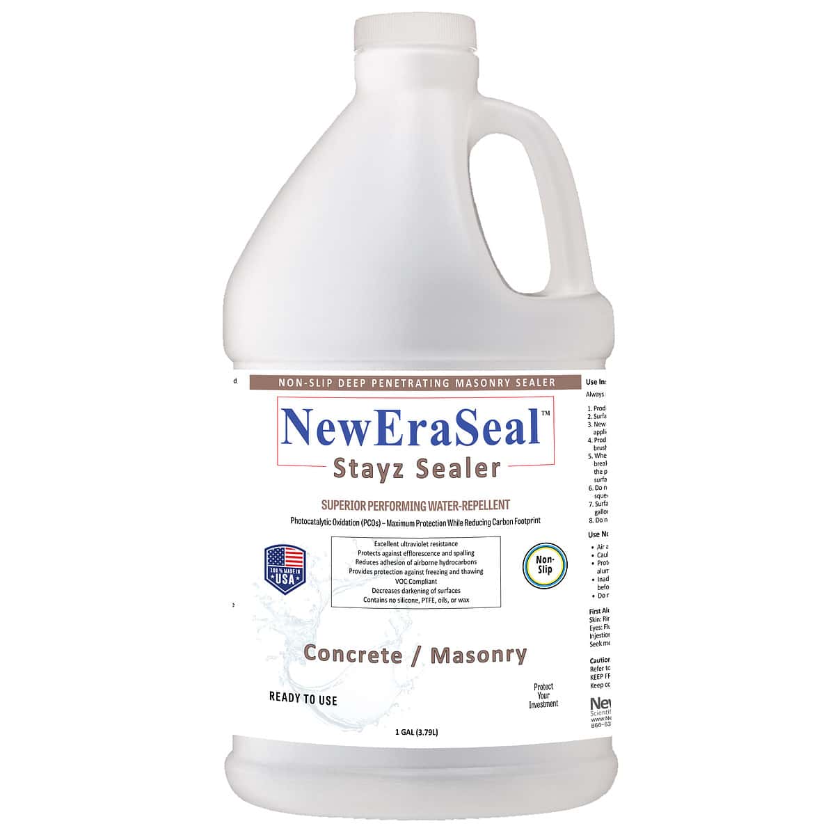NewEraSeal Stayz Sealer 1-Gallon Bottle