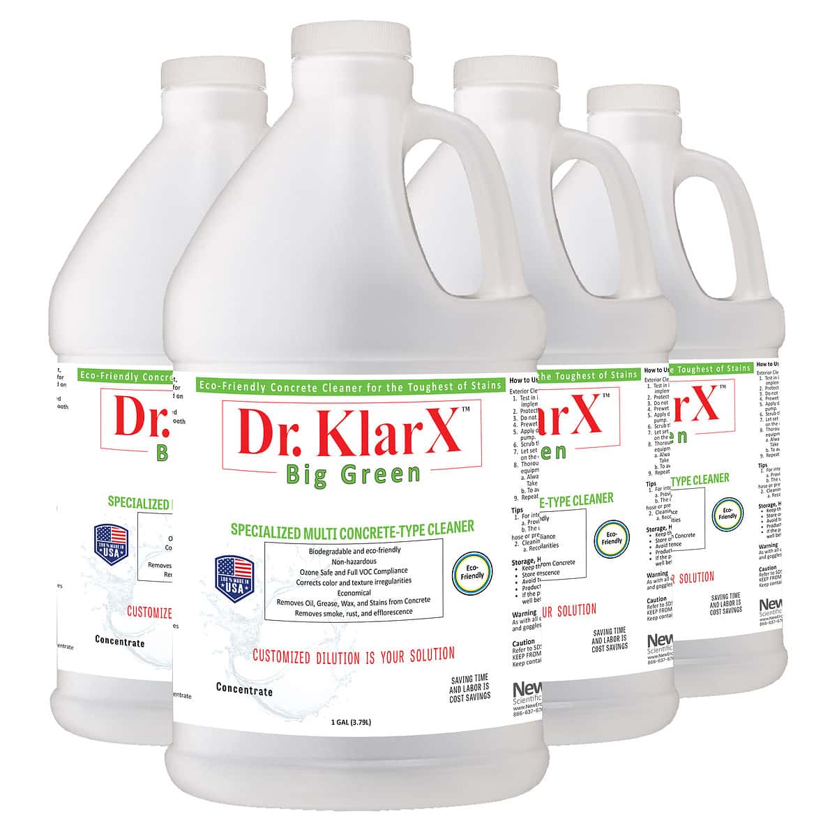 Dr. KlarX Big Green 4/1-gallon bottle