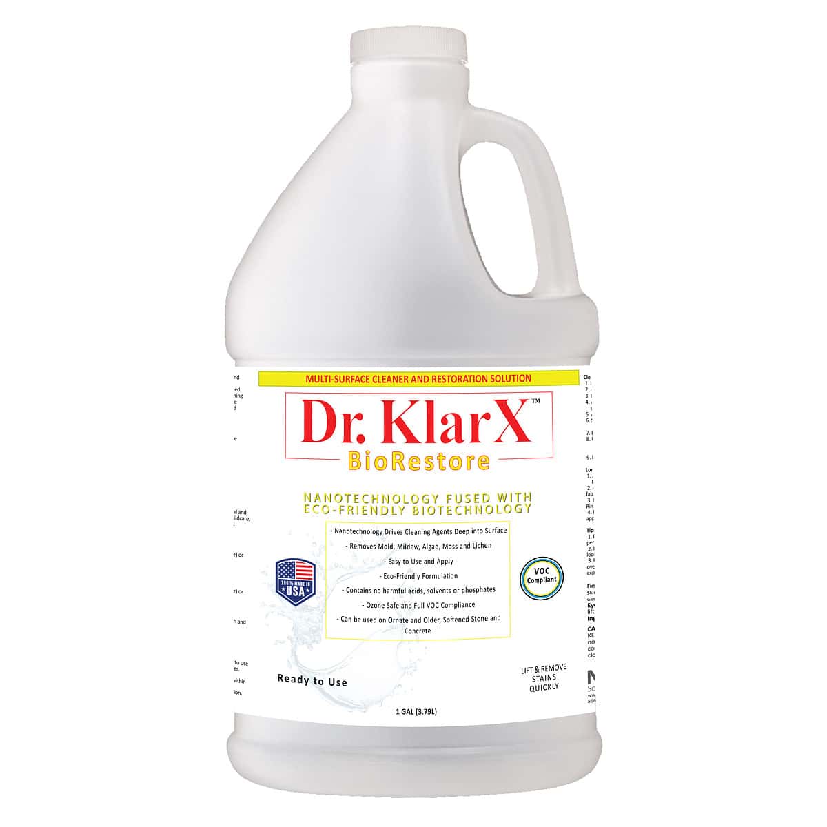 Dr KlarX BioRestore 1- Gallon Bottle