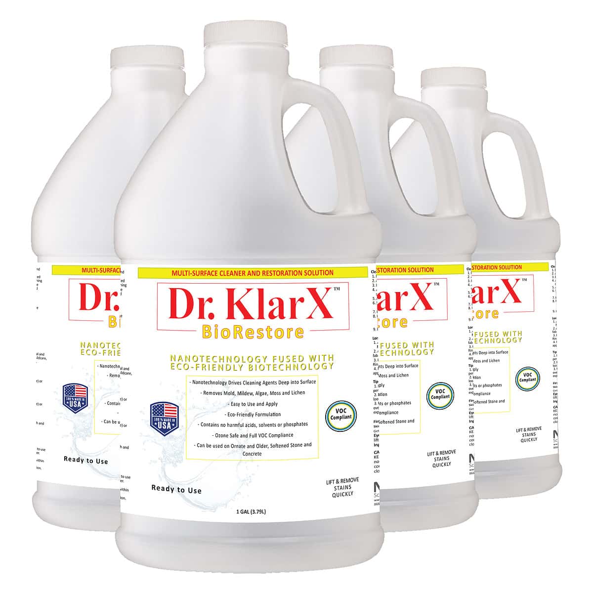 Dr KlarX BioRestore 4/1- Gallon Bottles