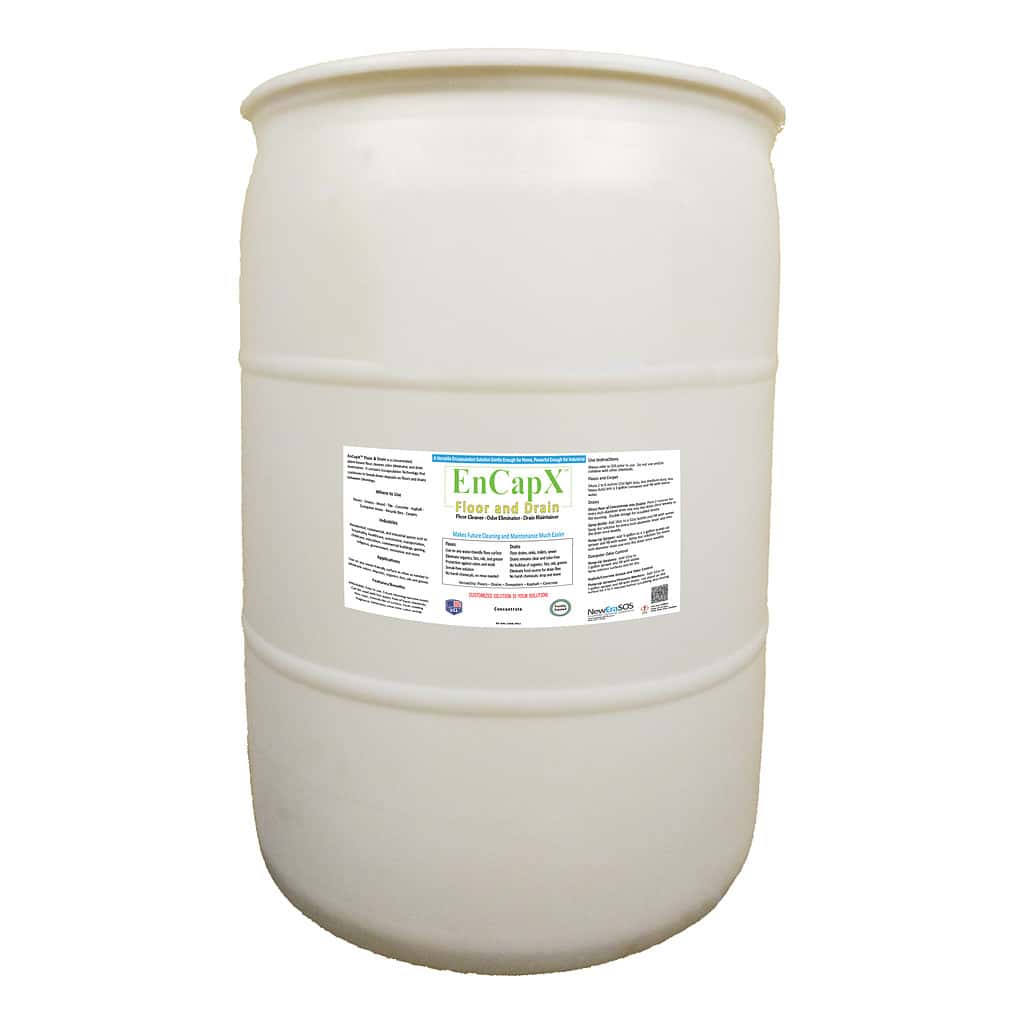 EnCapX™ Floor And Drain Makes 1760 Gallons Fats, Oils, & Grease