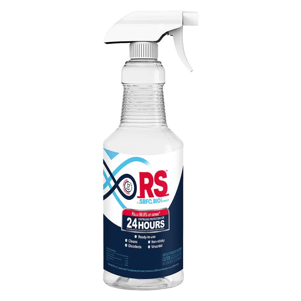 RS™ Easiest To Use 24Hour Residual Sanitizer / Disinfectant (1/32oz