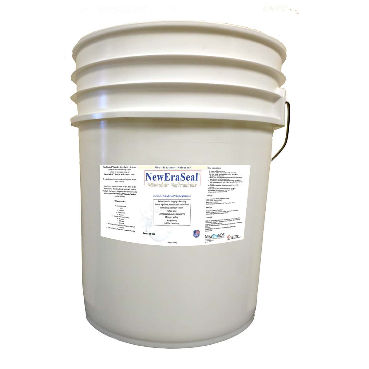 NewEraSeal™ Wonder Refresher RTU - Floor Treatment Refresher - (5-Gallons)