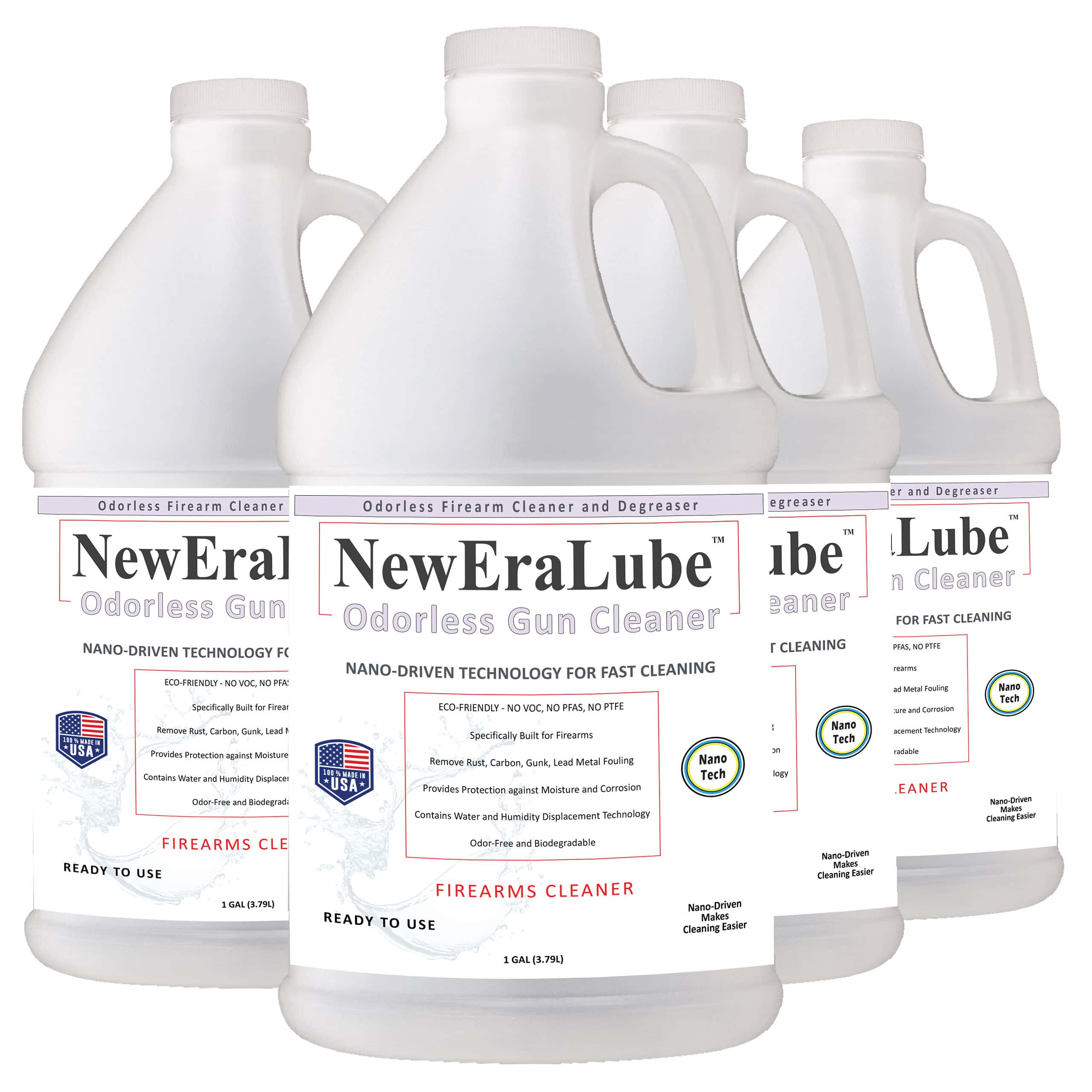 NewEraLube™ Odorless Gun Cleaner – RTU – Fast-Acting Emulsifiers With ...