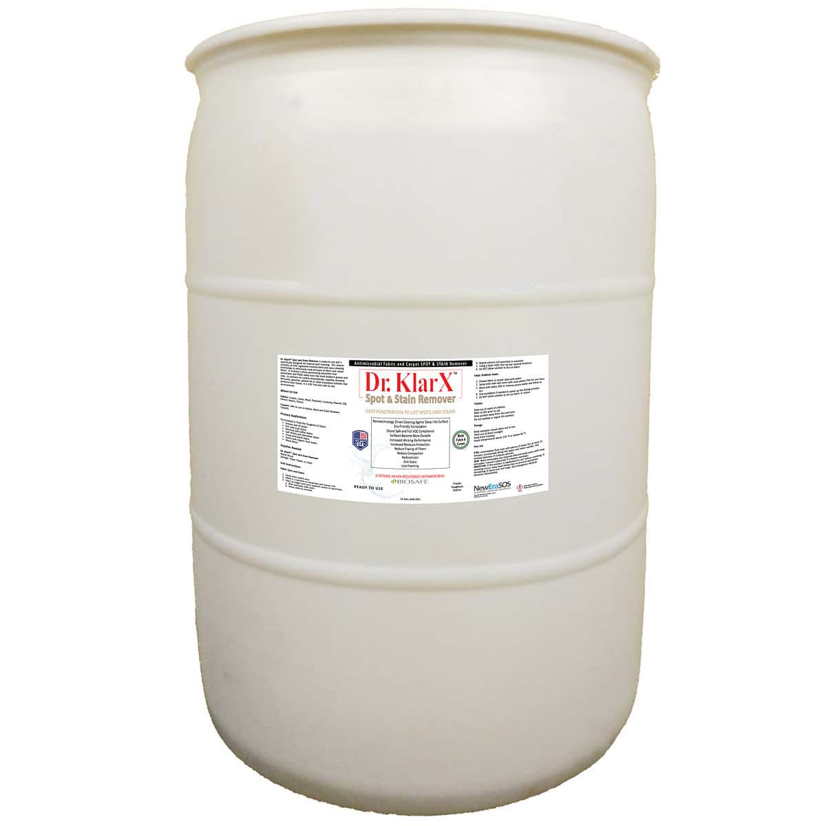 Dr KlarX Spot and Stain Remover 55 gallon