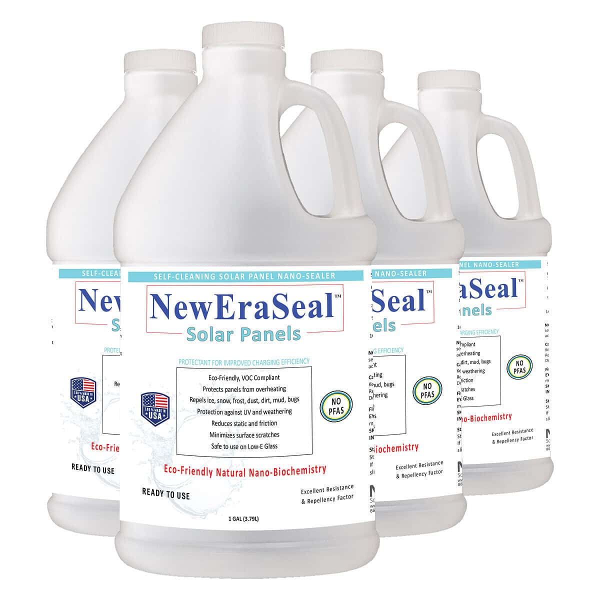 NewEraSeal Solar Panels 4/1-gallon