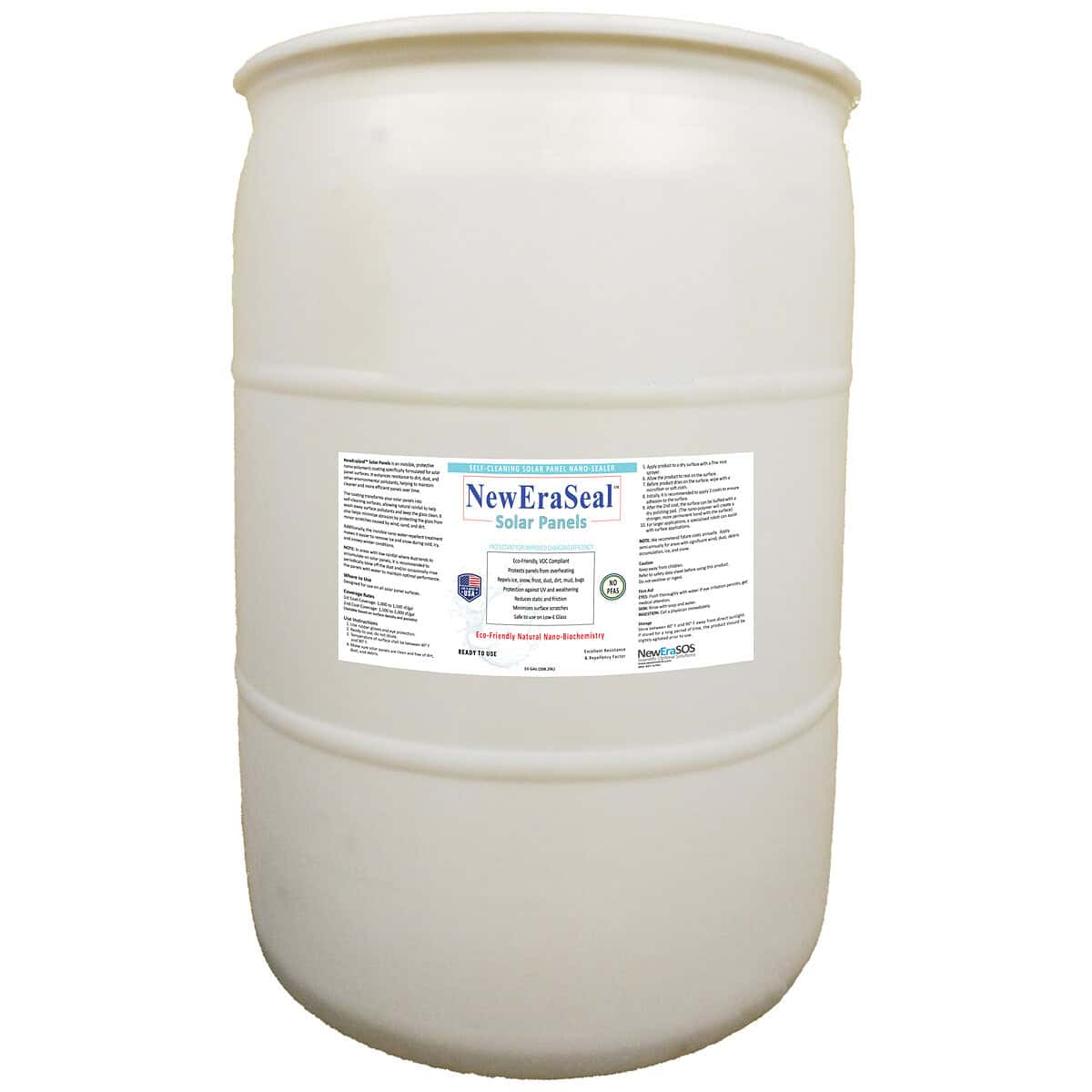 NewEraSeal Solar Panels 55-gallon