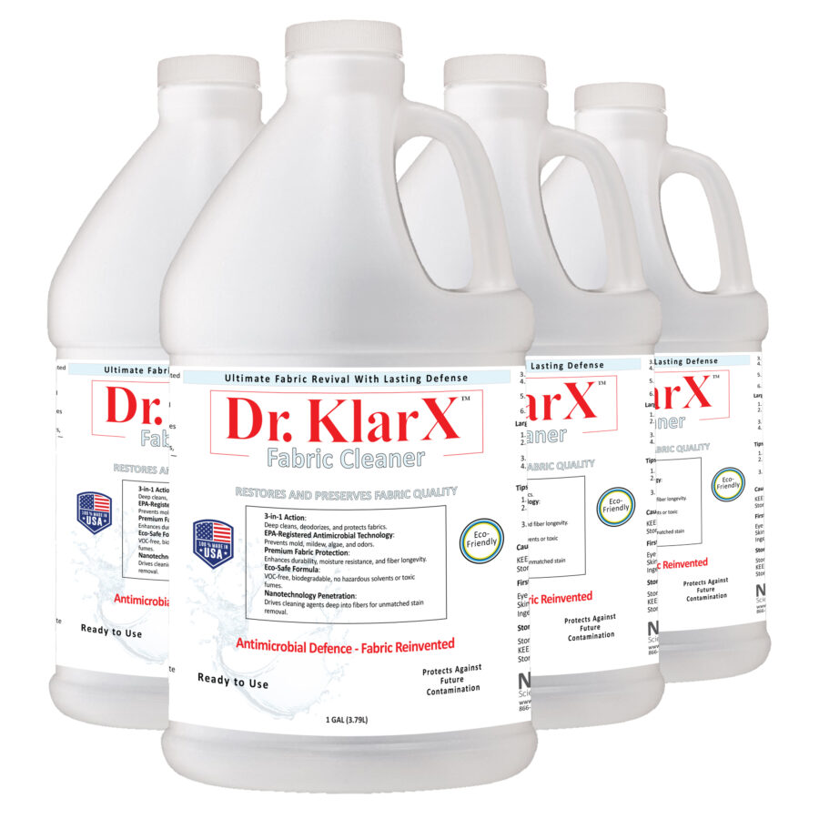 Dr KlarX Fabric Cleaner 4/1-gallon bottles