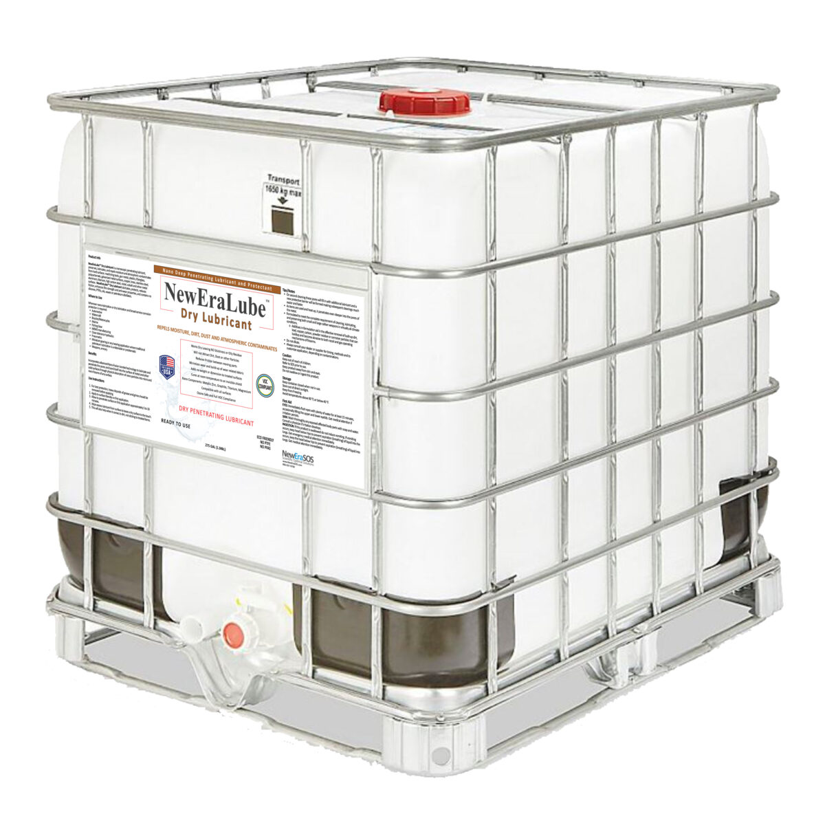 NewEraLube Dry Lubricant 275 gallon