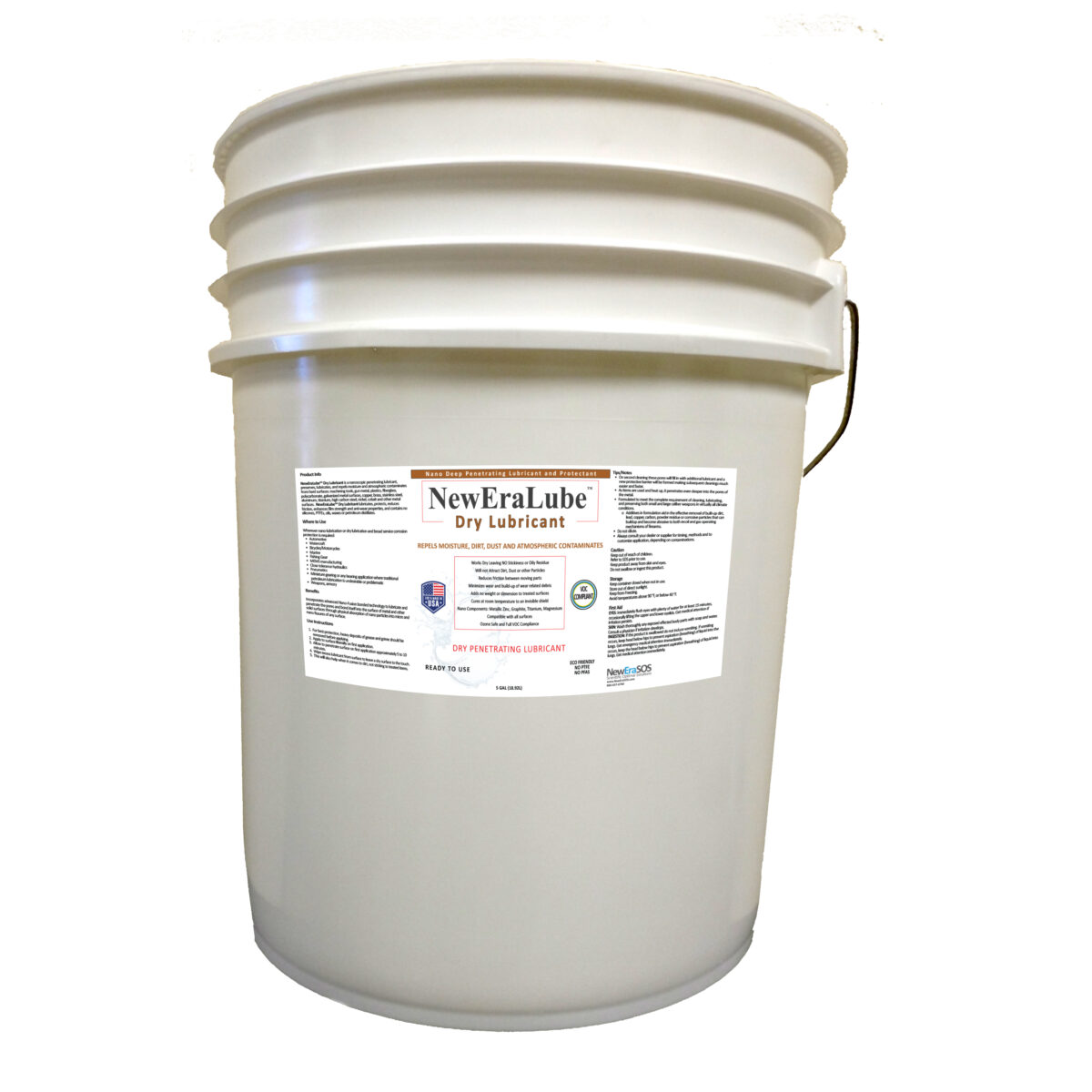 NewEraLube Dry Lubricant 5 gallon