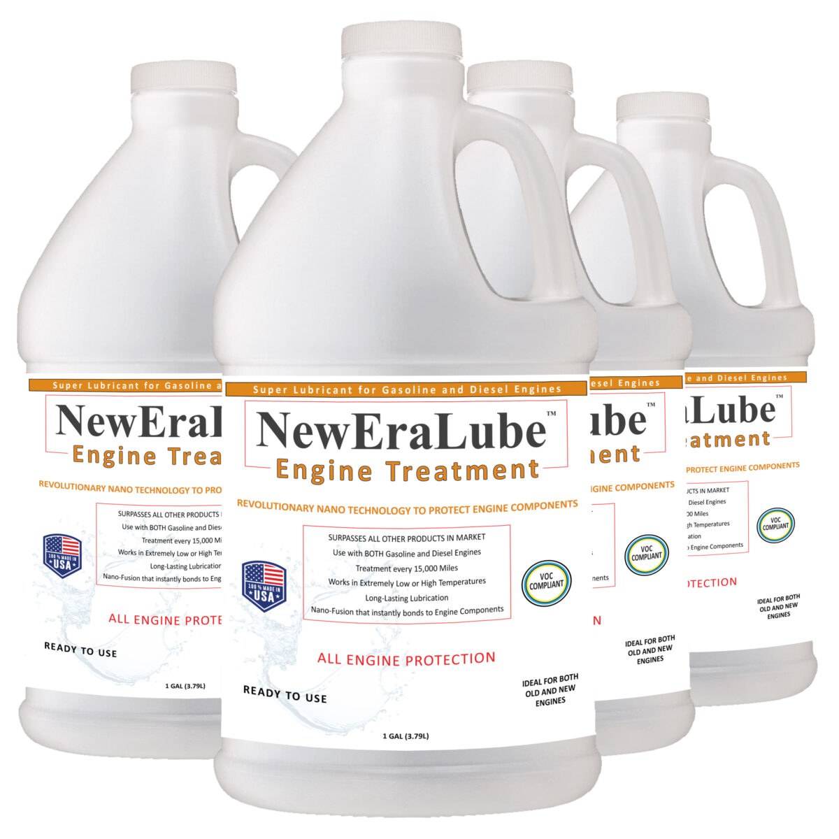 NewEraLube Engine Treatment 4-1 gallon