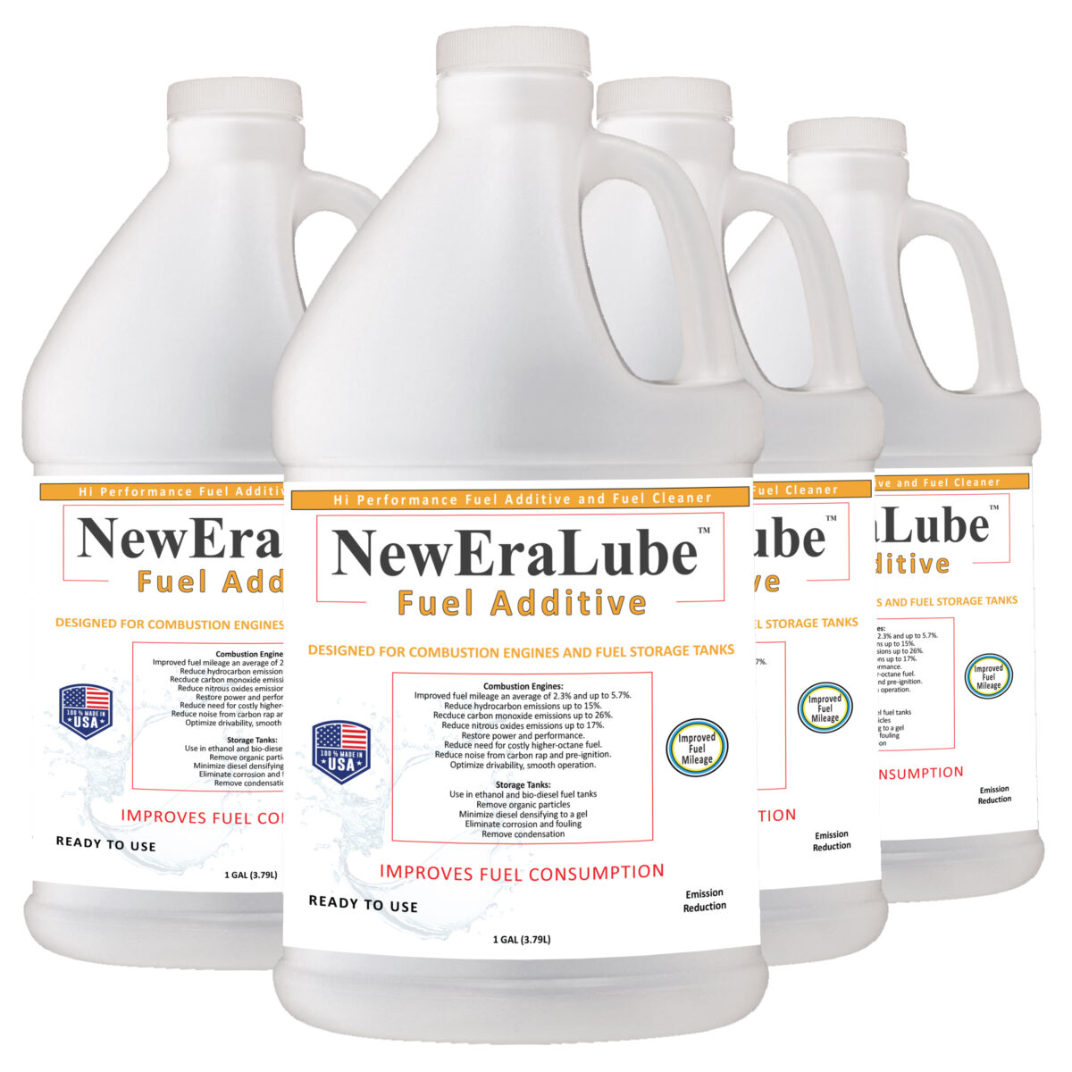 NewEraLube Fuel Additive 4-1 gallons
