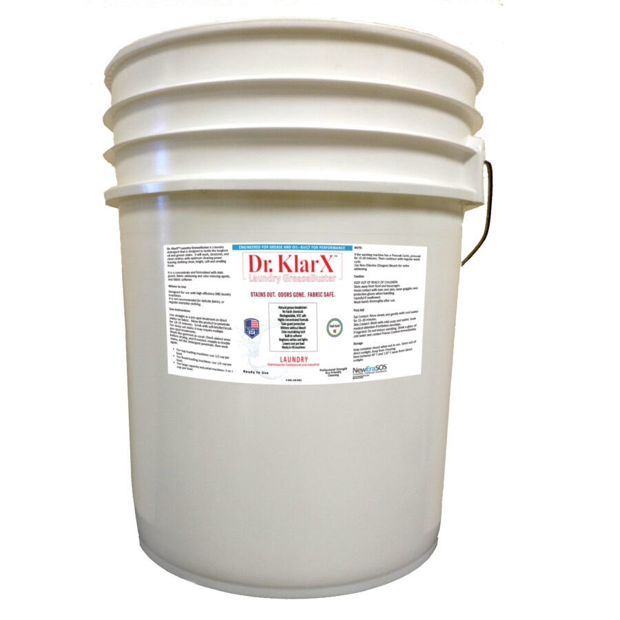 Dr KlarX Laundry GreaseBuster 5 gallon