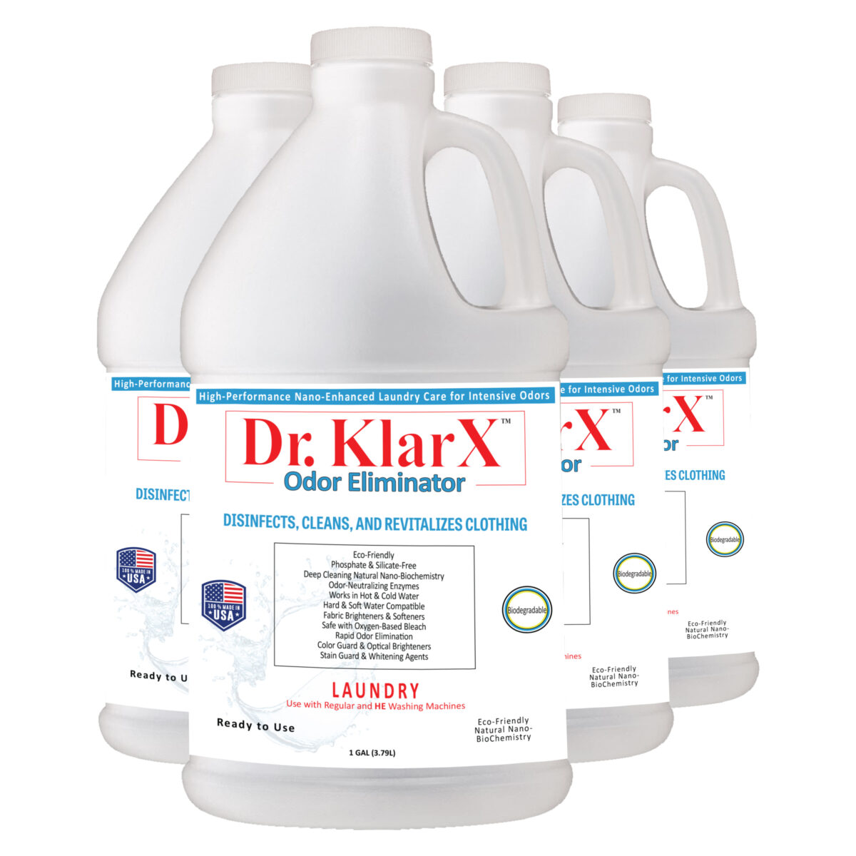 Dr KlarX Odor Eliminator (Laundry) 4-1 gallon