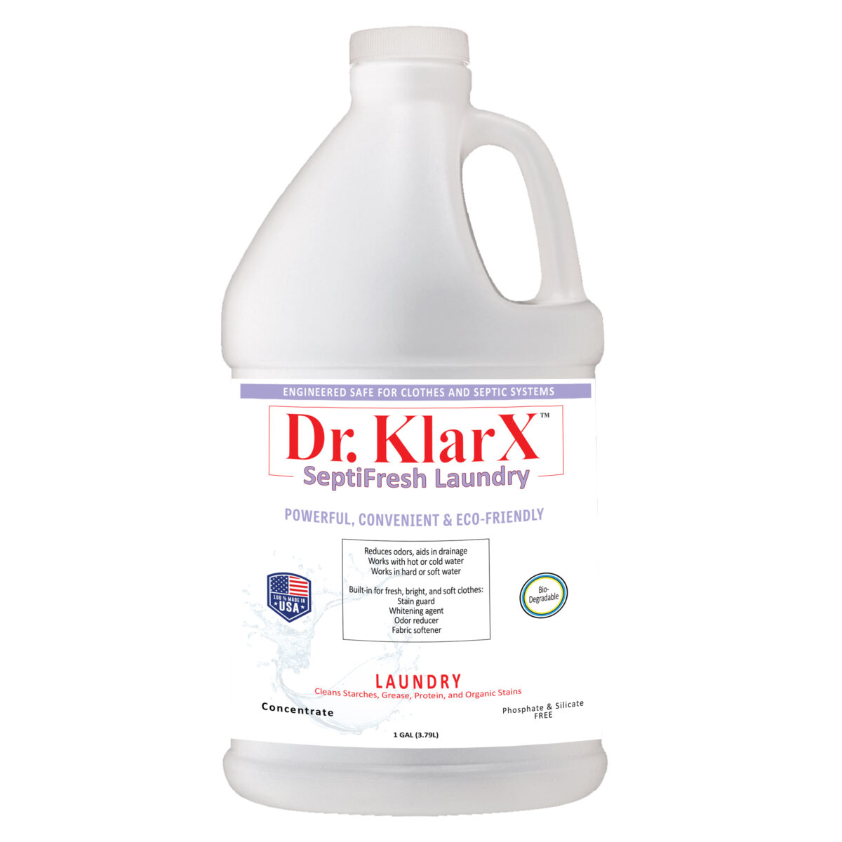 Dr KlarX SeptiFresh Laundry 1 gallon