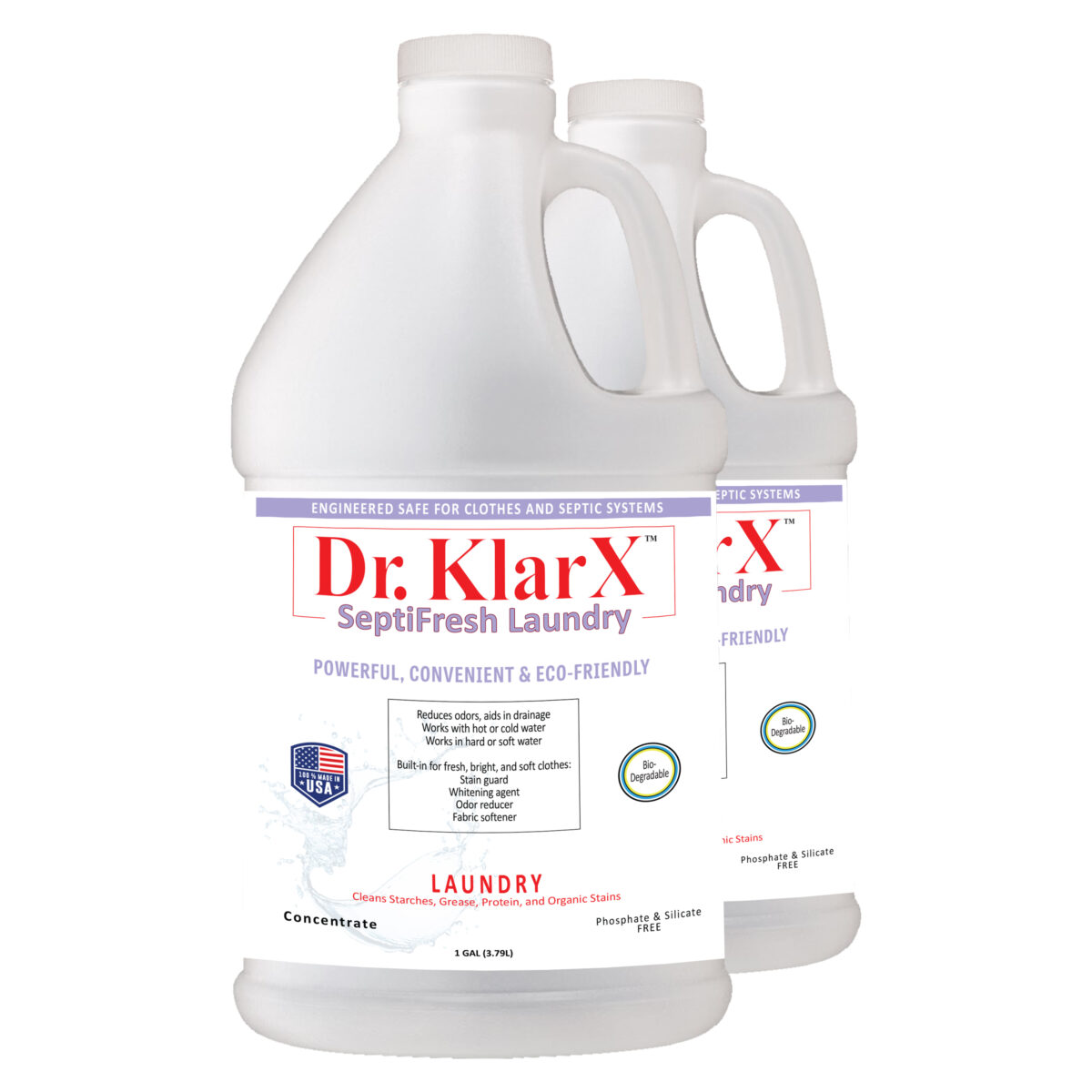 Dr KlarX SeptiFresh Laundry 2-1 gallon