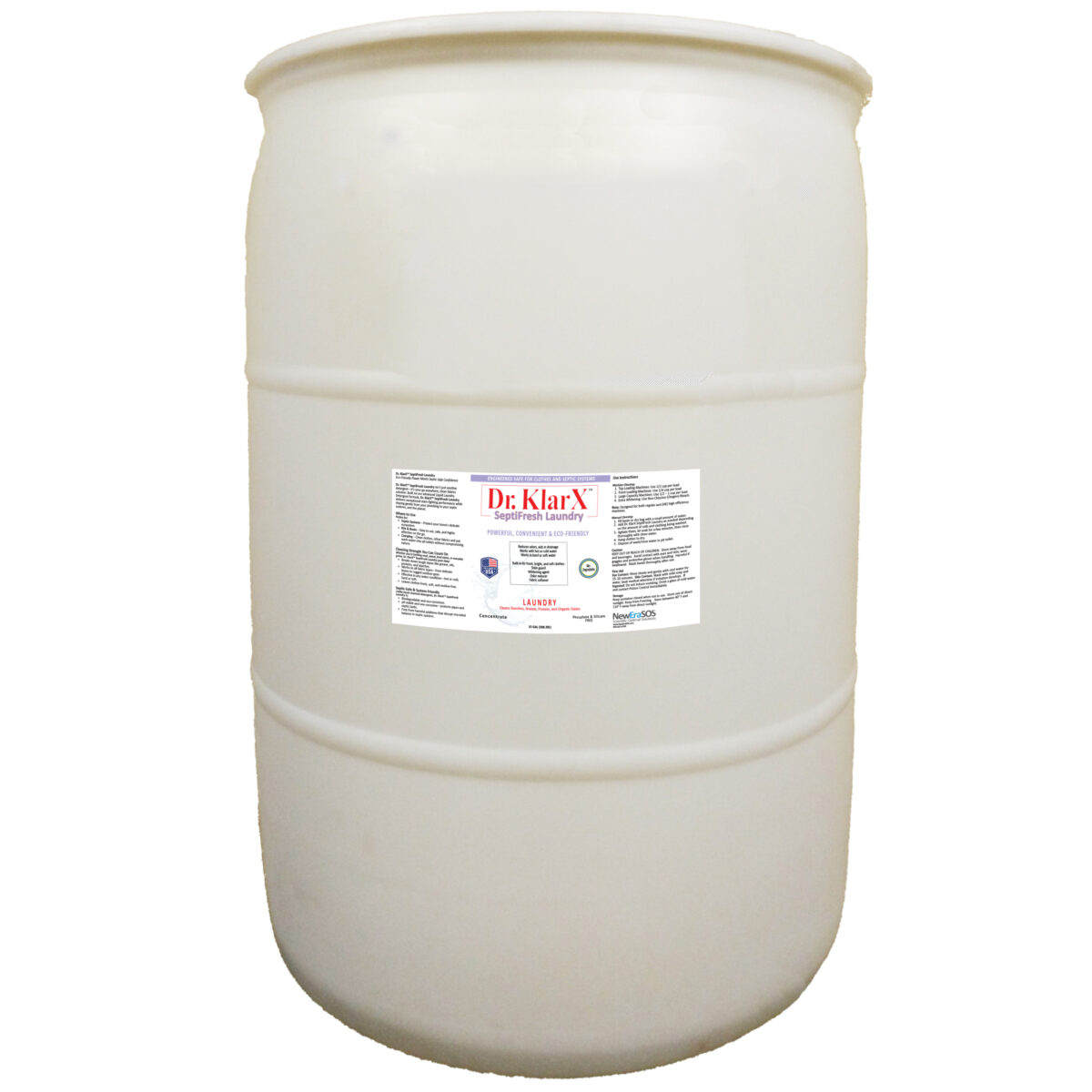 Dr KlarX SeptiFresh Laundry 55 gallon