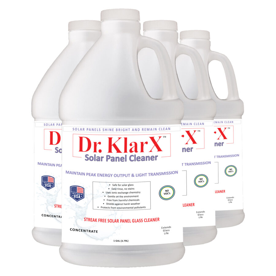 Dr KlarX Solar Panel Cleaner 4-1 gallon