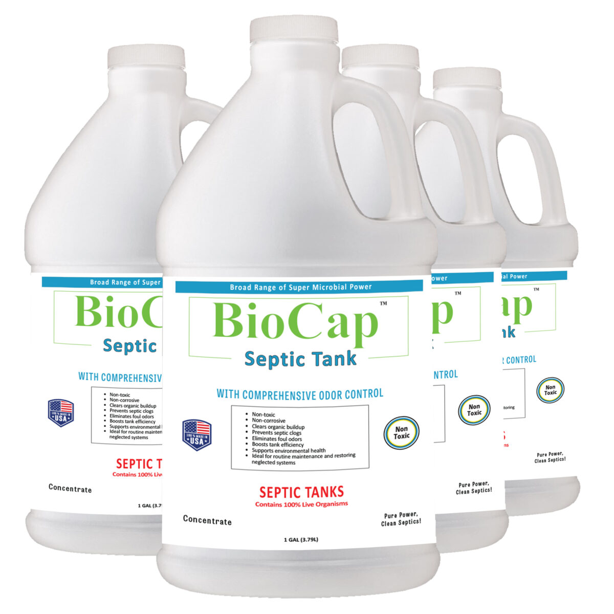BioCap Septic Tank 4-1 gallon